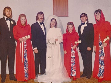 Foto de boda antigua Foto de boda antigua