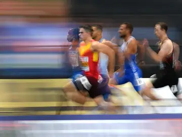 Bruno Hortelano durante los Campeonatos de Europa de Atletismo Bruno Hortelano durante los Campeonatos de Europa de Atletismo
