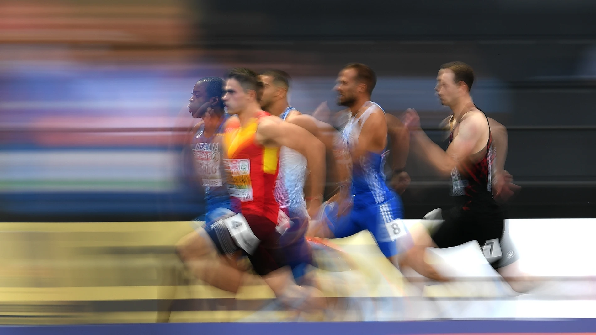 Bruno Hortelano durante los Campeonatos de Europa de Atletismo Bruno Hortelano durante los Campeonatos de Europa de Atletismo