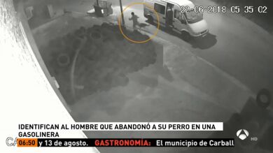 Los Mossos multan a un hombre por abandonar a su perro atado a una farola