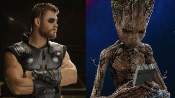 Thor y Groot