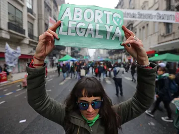 Manifestaciones a favor del aborto Manifestaciones a favor del aborto