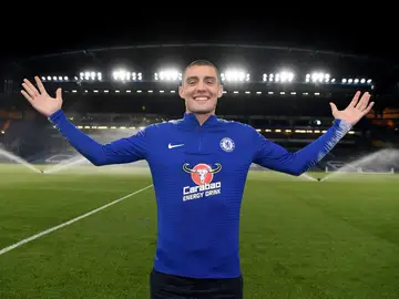 Mateo Kovacic en Stamford Bridge Mateo Kovacic en Stamford Bridge