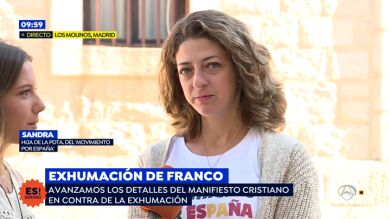 Sandra, hija de la presidenta del 'Movimiento por España': 