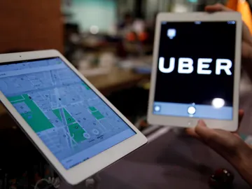 Aplicación de Uber Aplicación de Uber