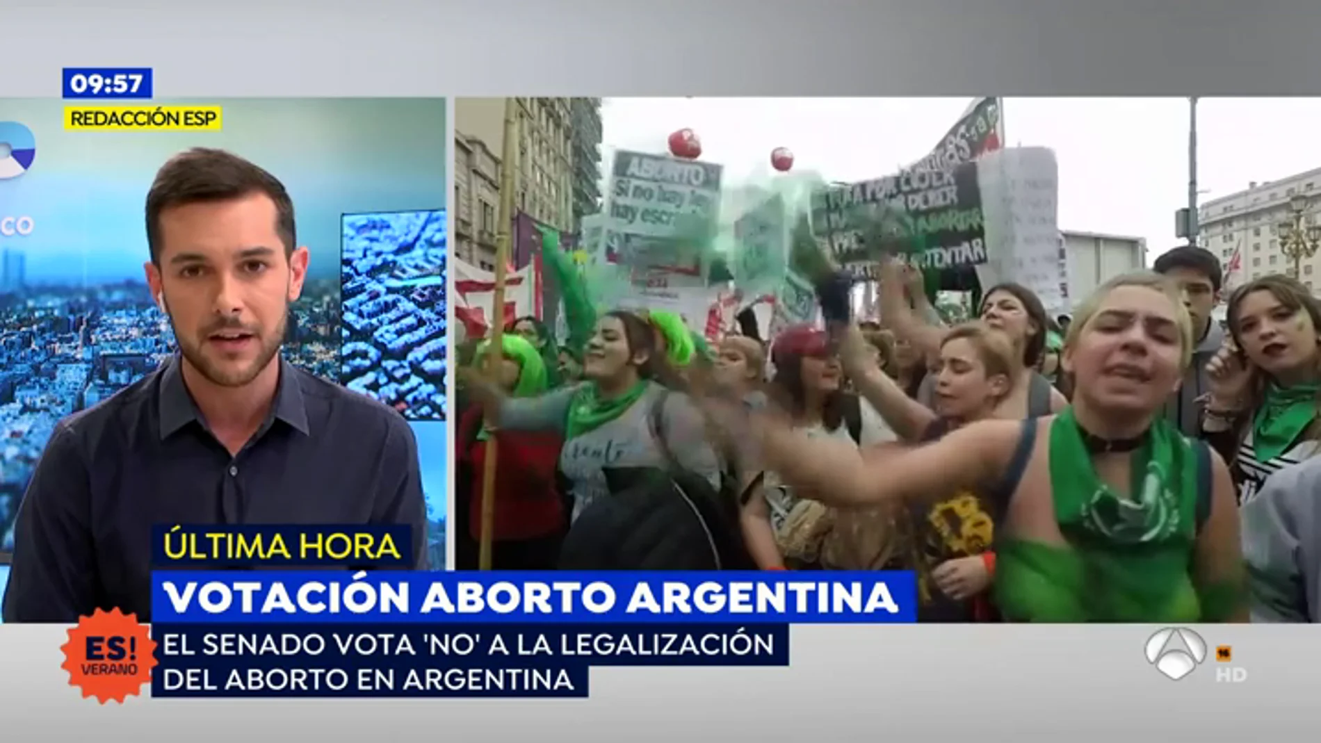 El senado rechaza legalizar el aborto en argentina