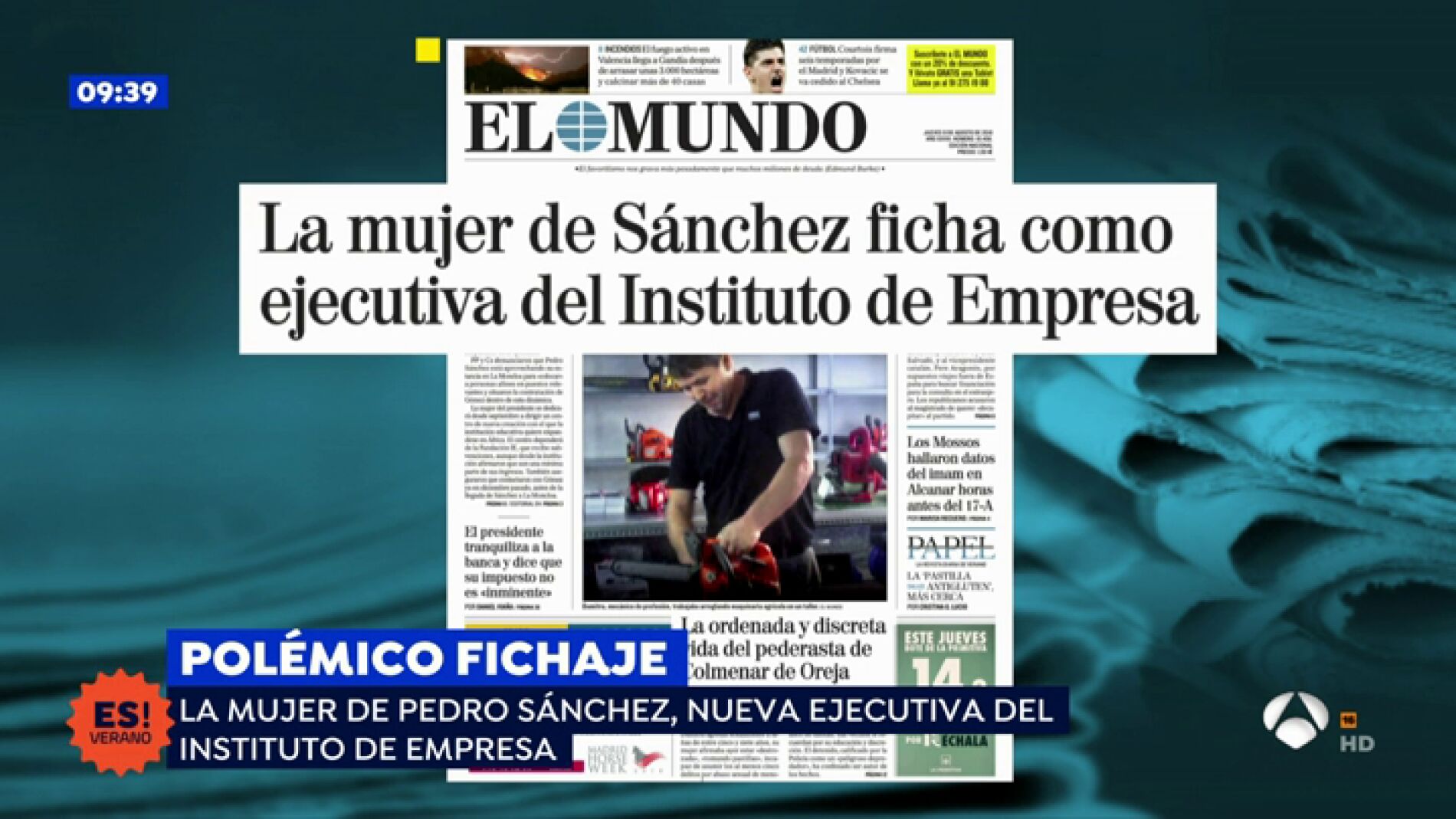 PP y Ciudadanos critican el fichaje de la mujer de Pedro S&aacute;nchez en el Instituto de Empresa