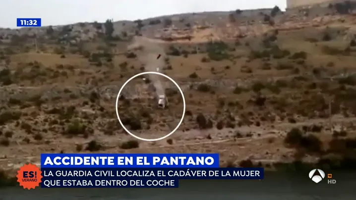 Encuentran el cuerpo sin vida de la mujer que se precipitó con su coche al pantano de Alarcón