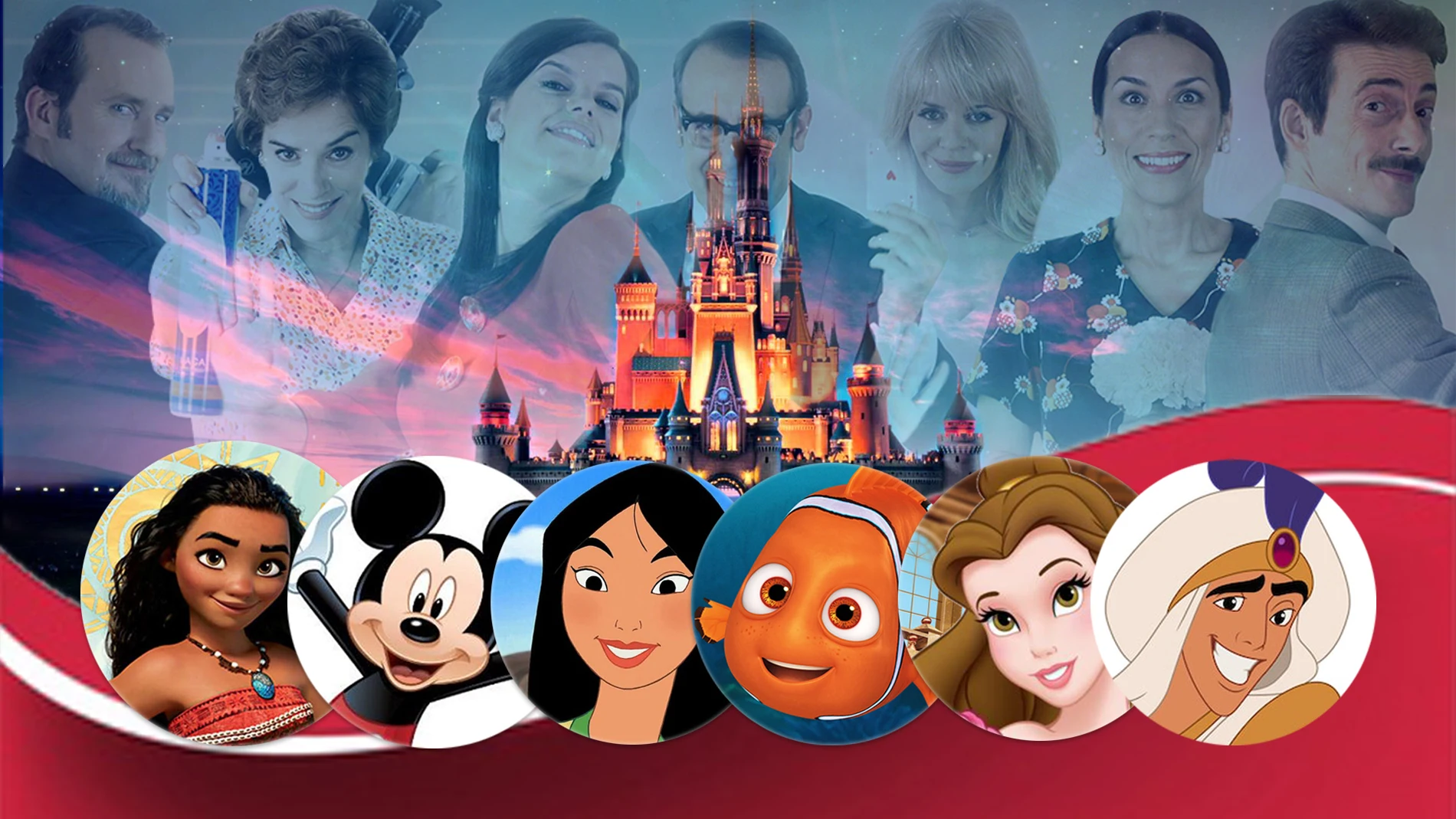 Los parecidos de los protagonistas de 'Amar es para siempre' con los personajes de las películas Disney