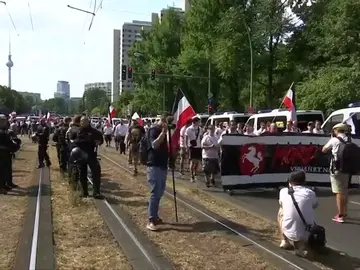 Más de 600 neonazis homenajean a Rudolf Hess en una manifestación en Alemania Más de 600 neonazis homenajean a Rudolf Hess en una manifestación en Alemania