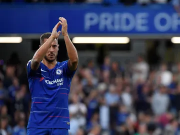 Hazard agradece a la afición del Chelsea su apoyo Hazard agradece a la afición del Chelsea su apoyo