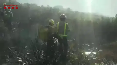 Incendio en Roses Incendio en Roses