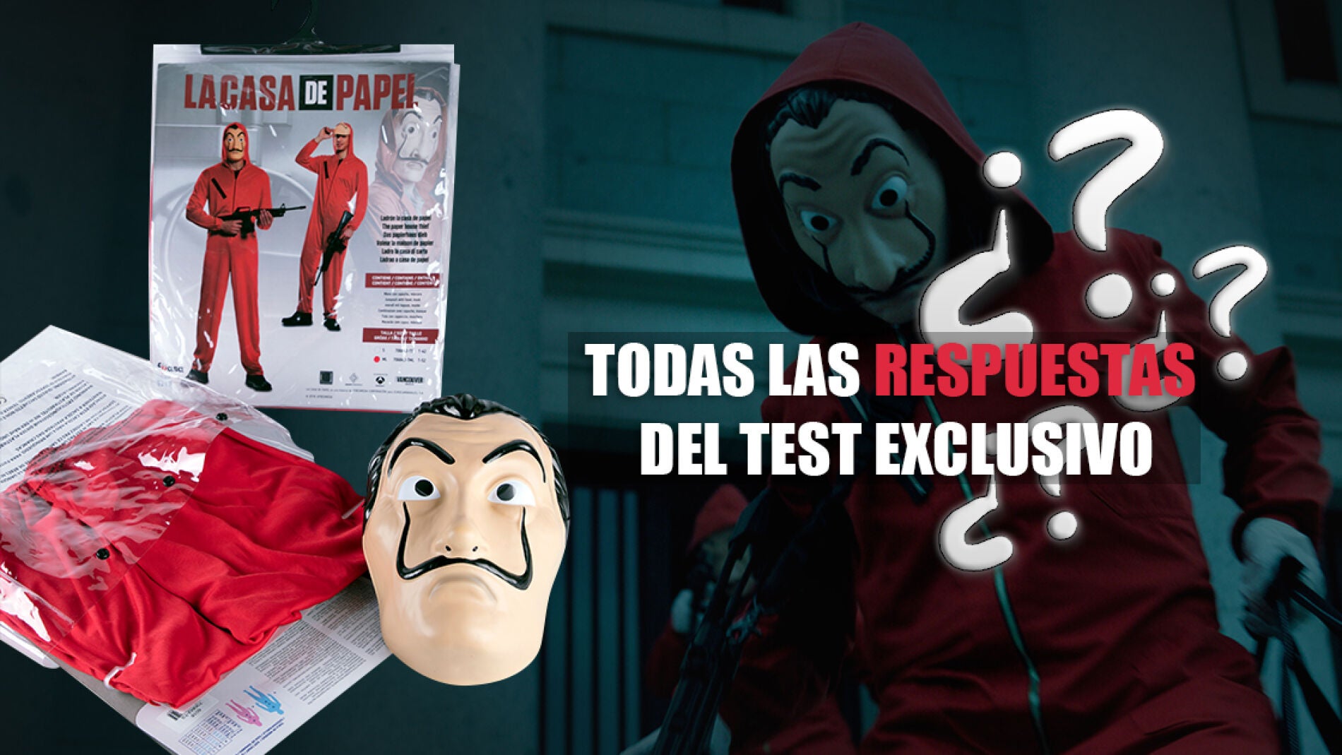 Todas las respuestas del test exclusivo de 'La casa de papel' para conseguir un disfraz