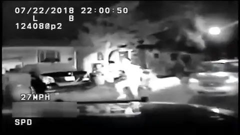 Un policía de California atropella a un adolescente de 15 años Un policía de California atropella a un adolescente de 15 años