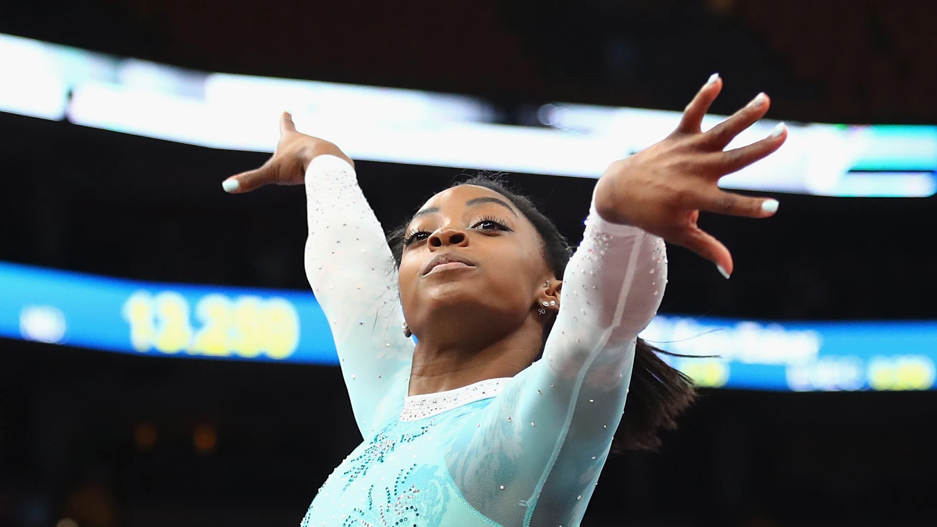 Simone Biles, durante la competición Simone Biles, durante la competición