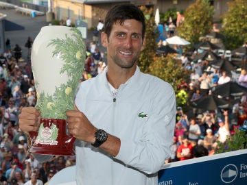 Djokovic tras ganar un Masters 1000