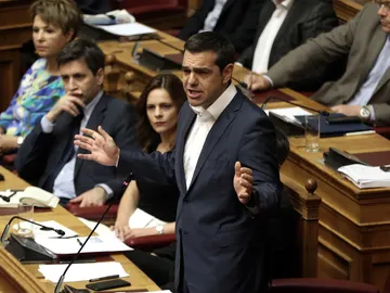 El primer ministro griego, Alexis Tsipras El primer ministro griego, Alexis Tsipras