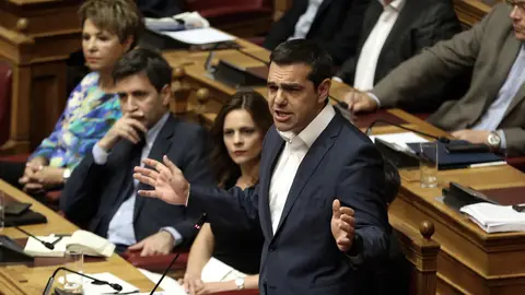 El primer ministro griego, Alexis Tsipras El primer ministro griego, Alexis Tsipras