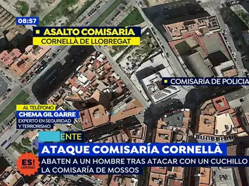 Chema Gil Garre, experto en seguridad y terrorismo: "Ha entrado con un cuchillo al grito de 'Alá es grande'" Chema Gil Garre, experto en seguridad y terrorismo: "Ha entrado con un cuchillo al grito de 'Alá es grande'"