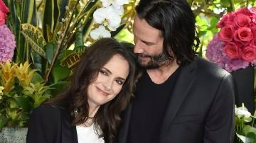 Winona Ryder y Keanu Reeves, la pareja del momento