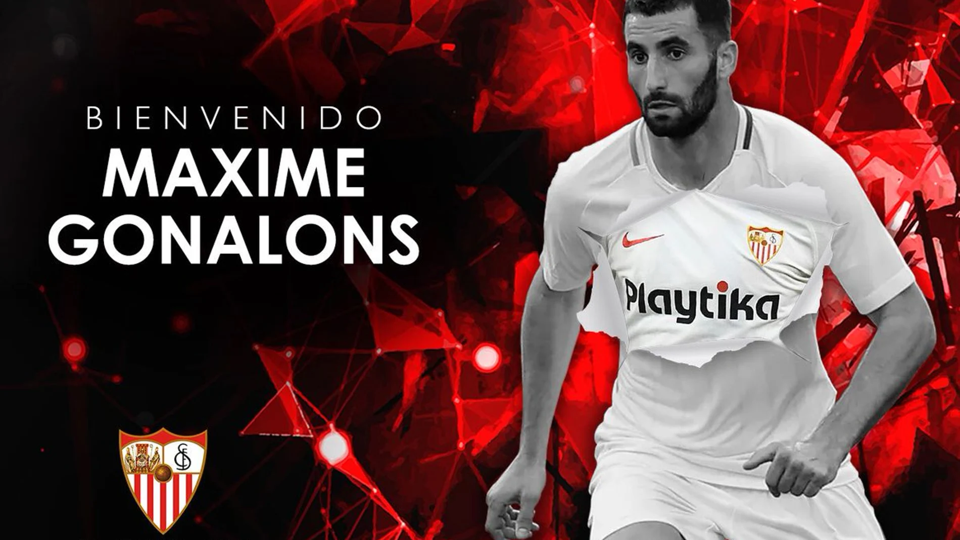 Gonalons llega cedido al Sevilla Gonalons llega cedido al Sevilla