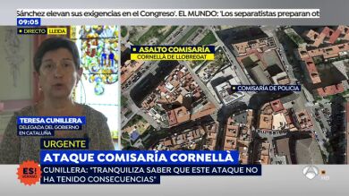 Teresa Cunillera, delegada del Gobierno en Cataluña: 