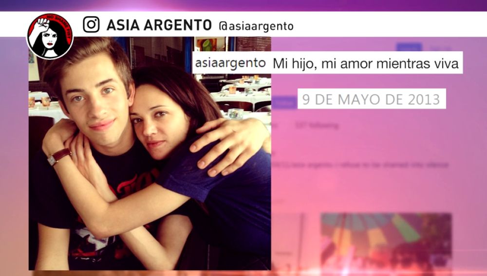 Asia Argento, la primera actriz en denunciar a Harvey Weinstein, acusada de haber agredido sexualmente a un joven actor