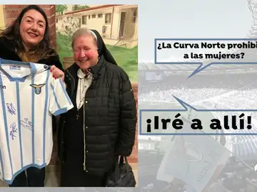 Los ultras de la Lazio prohíben la presencia de mujeres en el estadio hasta la fila 10 Los ultras de la Lazio prohíben la presencia de mujeres en el estadio hasta la fila 10