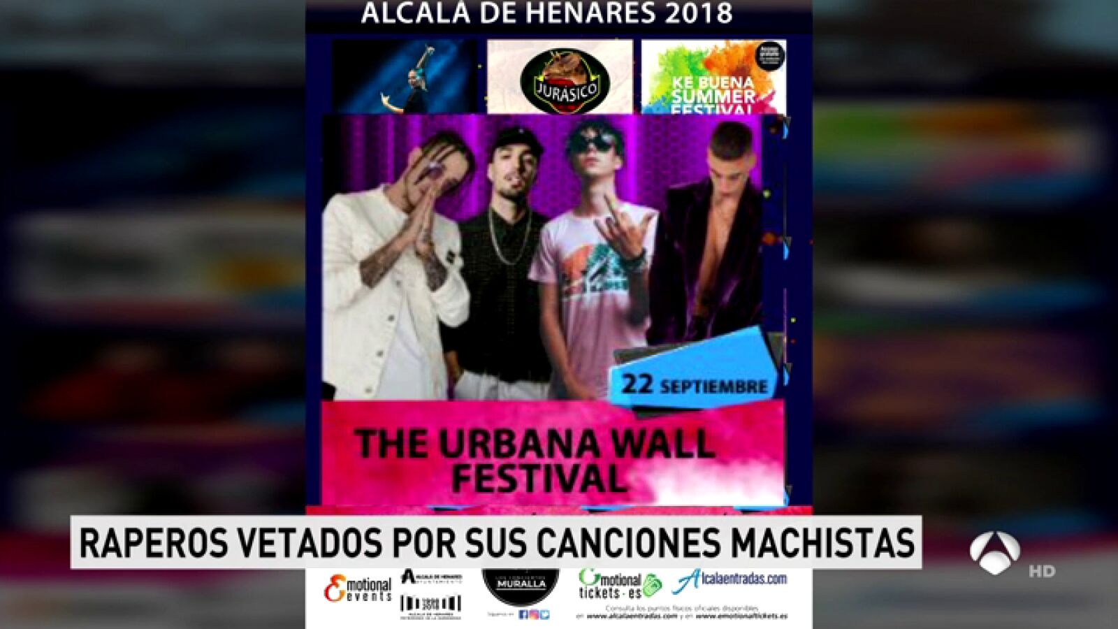 Dos raperos, vetados en Alcalá de Henares (Madrid) por el contenido machista de sus letras