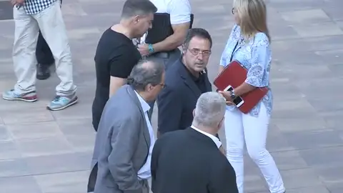 Torra visita a Forcadell en la prisión de El Catllar Torra visita a Forcadell en la prisión de El Catllar