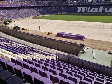 ESTADIO JOSE ZORRILLA en obras ESTADIO JOSE ZORRILLA en obras