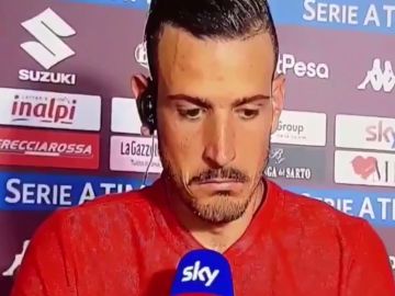 La cara de Florenzi cuando le preguntan por CR7