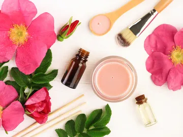 Mascarillas con flores Mascarillas con flores