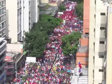 Jornada de paros en Venezuela contra las medidas económicas del régimen de Maduro
