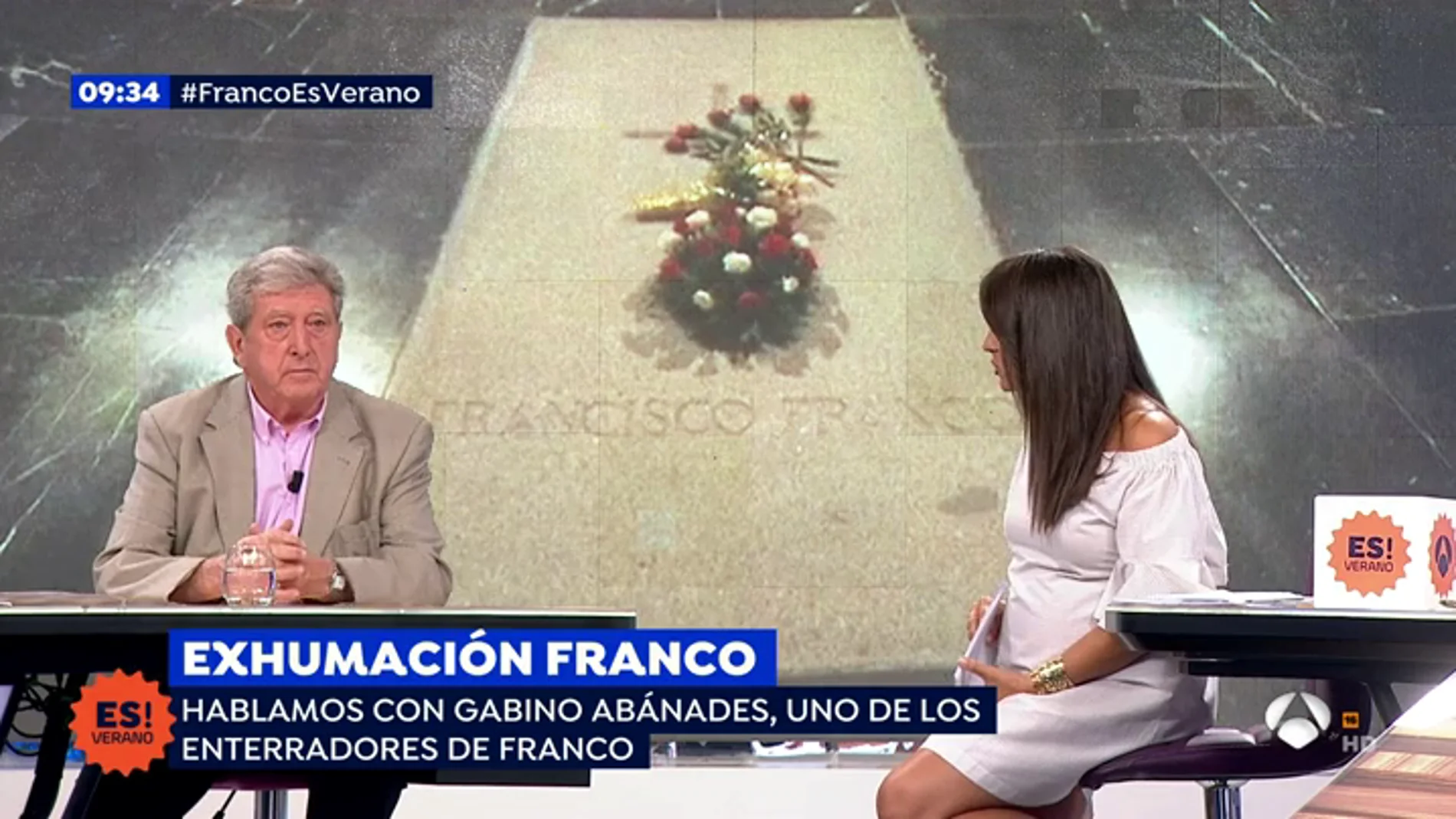 Gabino Abánades, uno de los enterradores de Franco: "El féretro estará entero"