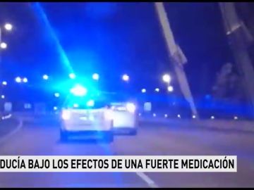 Conducía bajo los efectos de una fuerte medicación