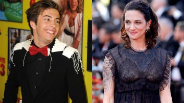 Jimmy Bennett y Asia Argento