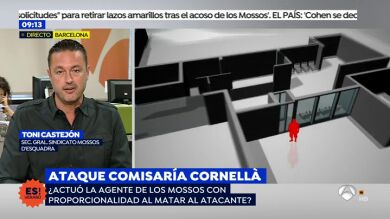 Castejón, secretario general del sindicato de los Mossos, sobre la actuación de la agente: 