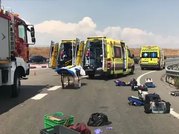 Fallece un hombre tras un choque entre dos vehículos en una rotonda de Paracuellos del Jarama Fallece un hombre tras un choque entre dos vehículos en una rotonda de Paracuellos del Jarama