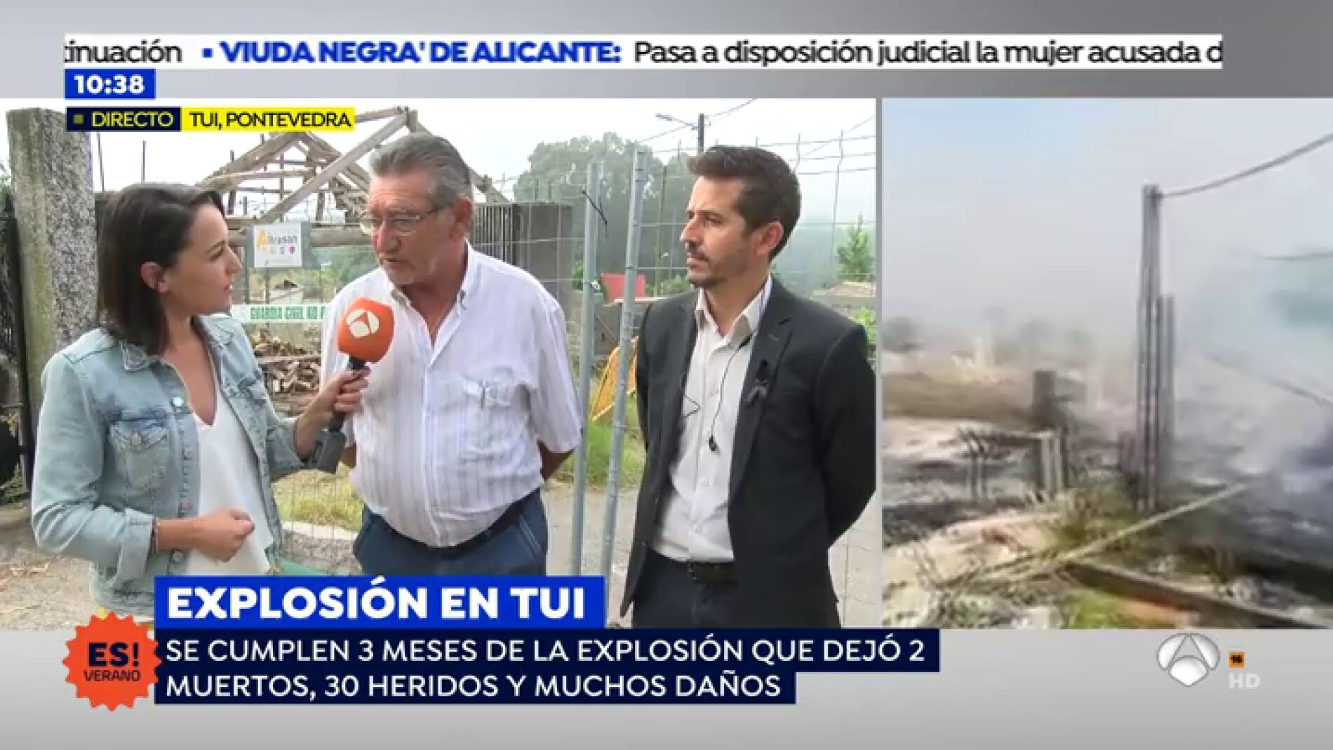 Las v&iacute;ctimas relatan su dif&iacute;cil situaci&oacute;n: "No podemos acceder a nuestras parcelas"