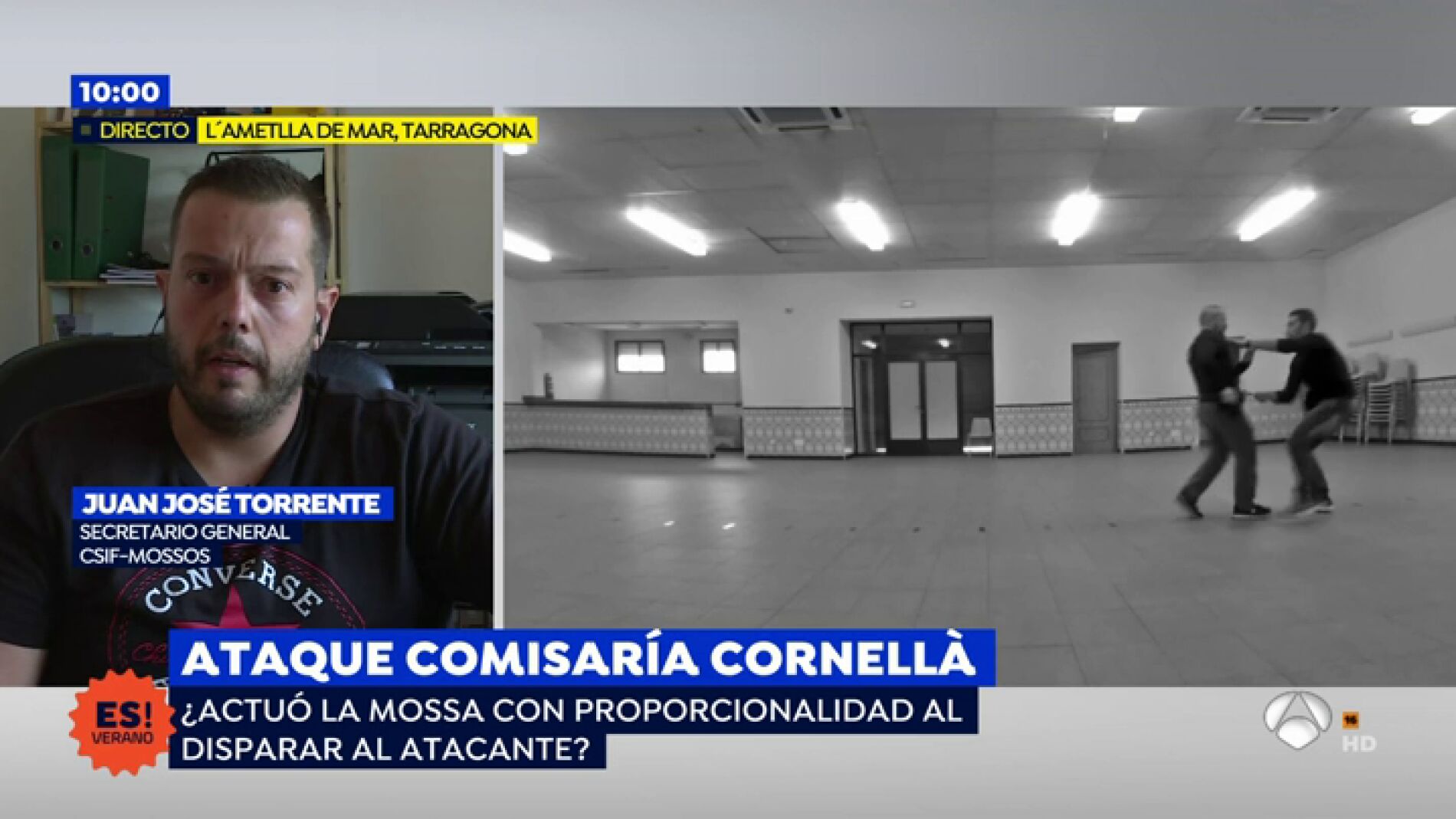 Torrente, secretario general MOSSOS: "Las declaraciones de la CUP son una falta de respeto hacia nosotros"