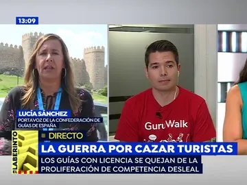 Portavoz de los Guías de España: "Hace falta regulación en la competencia desleal" Portavoz de los Guías de España: "Hace falta regulación en la competencia desleal"