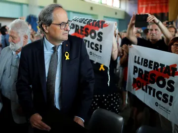 Imagen de archivo de Quim Torra Imagen de archivo de Quim Torra