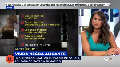  Carlos, expareja de la 'Viuda Negra': 