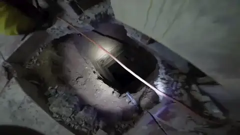 Encuentran un tunel utilizado para el narcotráfico entre un restaurante de EEUU y una casa en México Encuentran un tunel utilizado para el narcotráfico entre un restaurante de EEUU y una casa en México