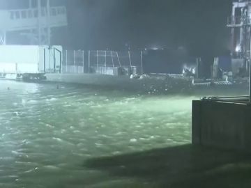 Más de una decena de heridos por el tifón de Japón