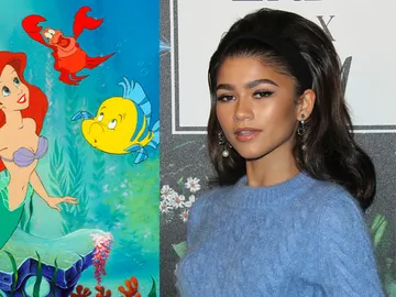 Zendaya como 'La Sirenita' Zendaya como 'La Sirenita'
