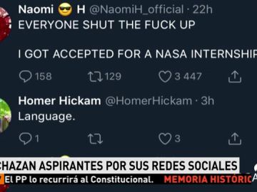 Consigue una beca en la NASA y la pierde por sus comentarios en Twitter Consigue una beca en la NASA y la pierde por sus comentarios en Twitter