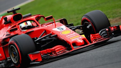 Sebastian Vettel lidera los Libres 3 de Bélgica con Sainz 13º y con McLaren en el pozo