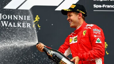 Sebastian Vettel logra la victoria en Bélgica con Sainz undécimo y Alonso K.O.